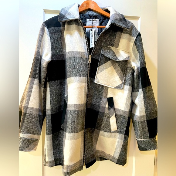 Women’s Garage Plaid Jacket - Picture 1 of 5